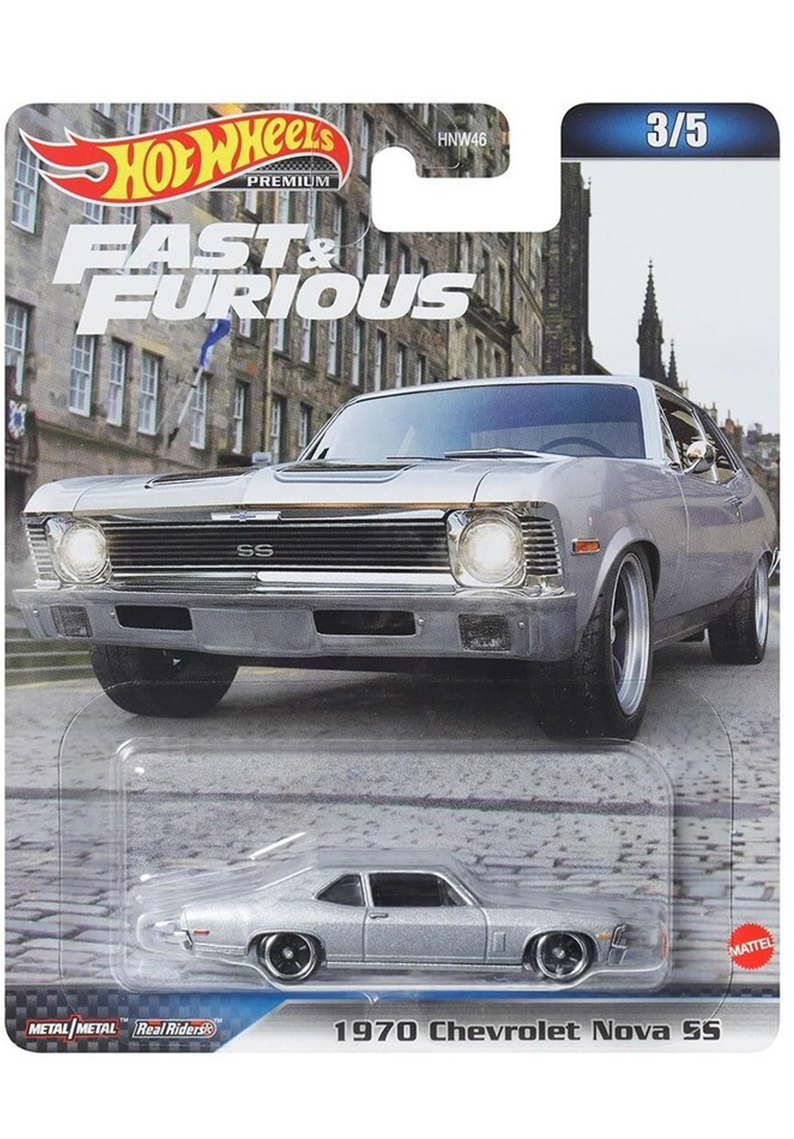 Hot Wheels Premium - 1970 Chevorlet Nova SS	HNW54