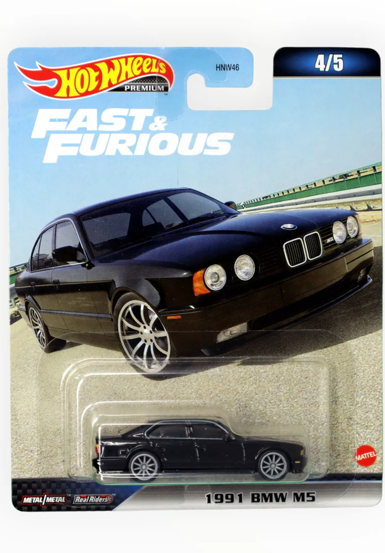Hot Wheels Premium - 1991 BMW M5 	HKD28
