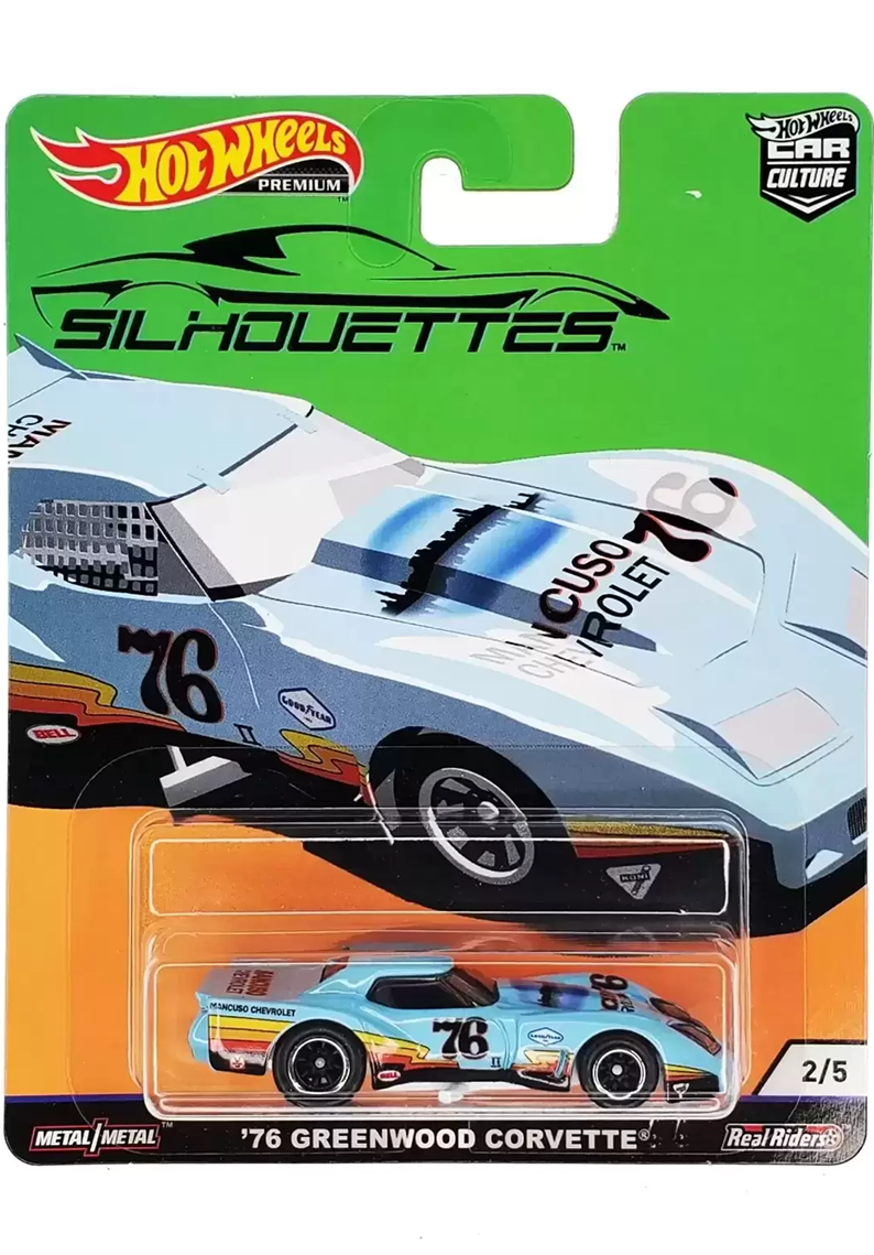 Hot Wheels Premium - 76 Greenwood Corvvette 	FYN65