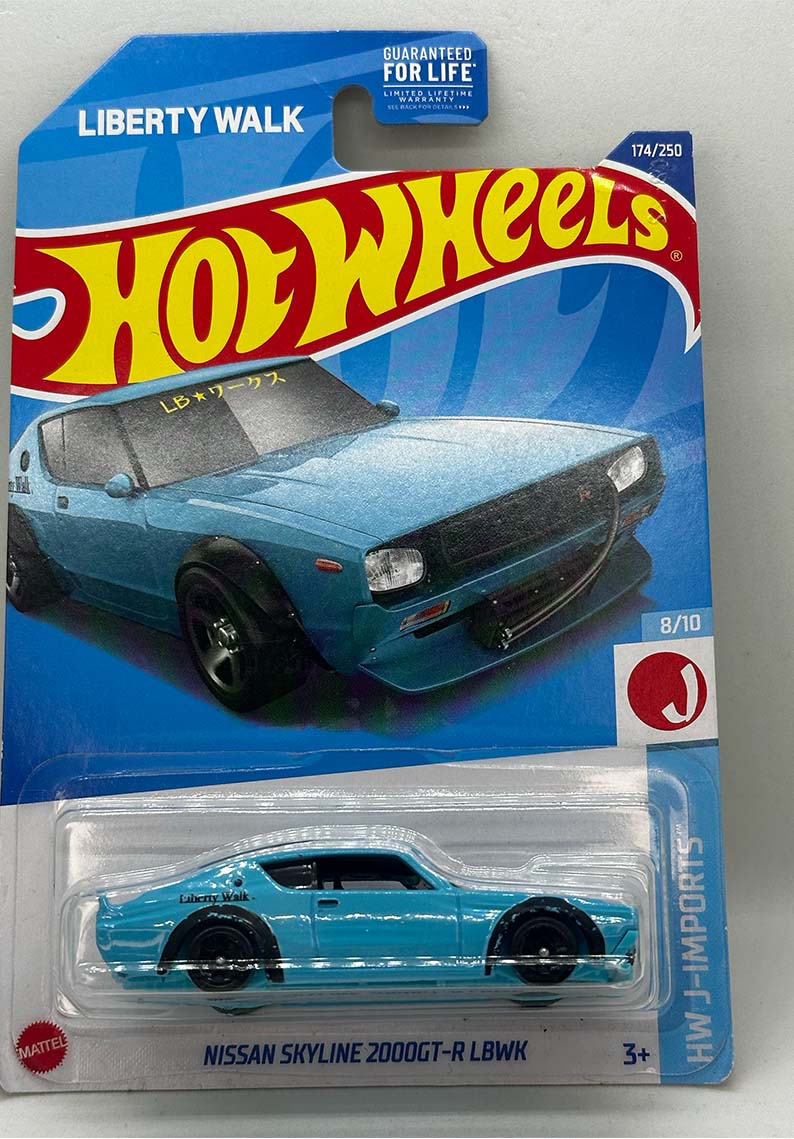 Hot Wheels - Nissan Skyline 2000GT-R LBWK - HCW32