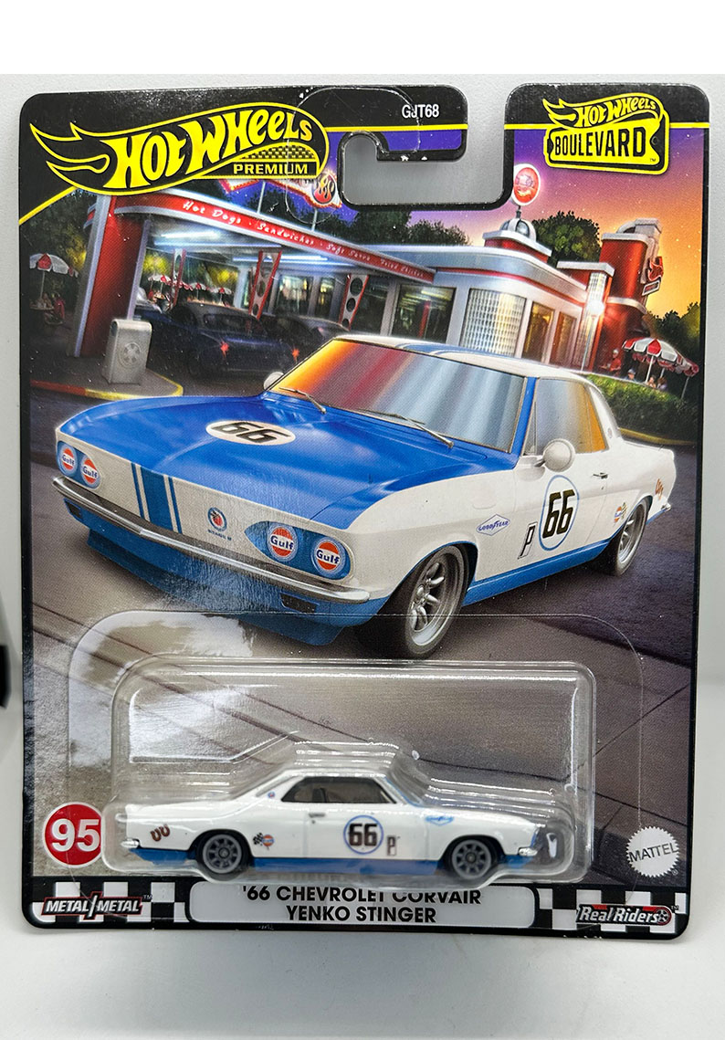 Hot Wheels Premium - 66 Chevrolet Corvair Yenko Stringer 	HRT69