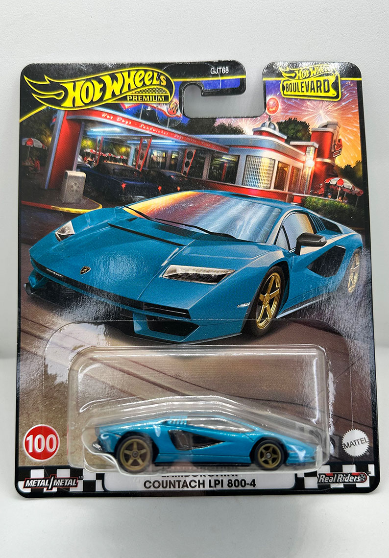 Hot Wheels Premium - Lamborghini Countach LPI 800-4 - HRT70