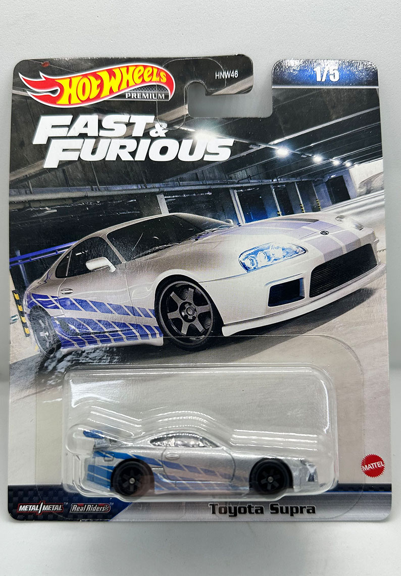 Hot Wheels Premium - Toyota Supra 	HKD25