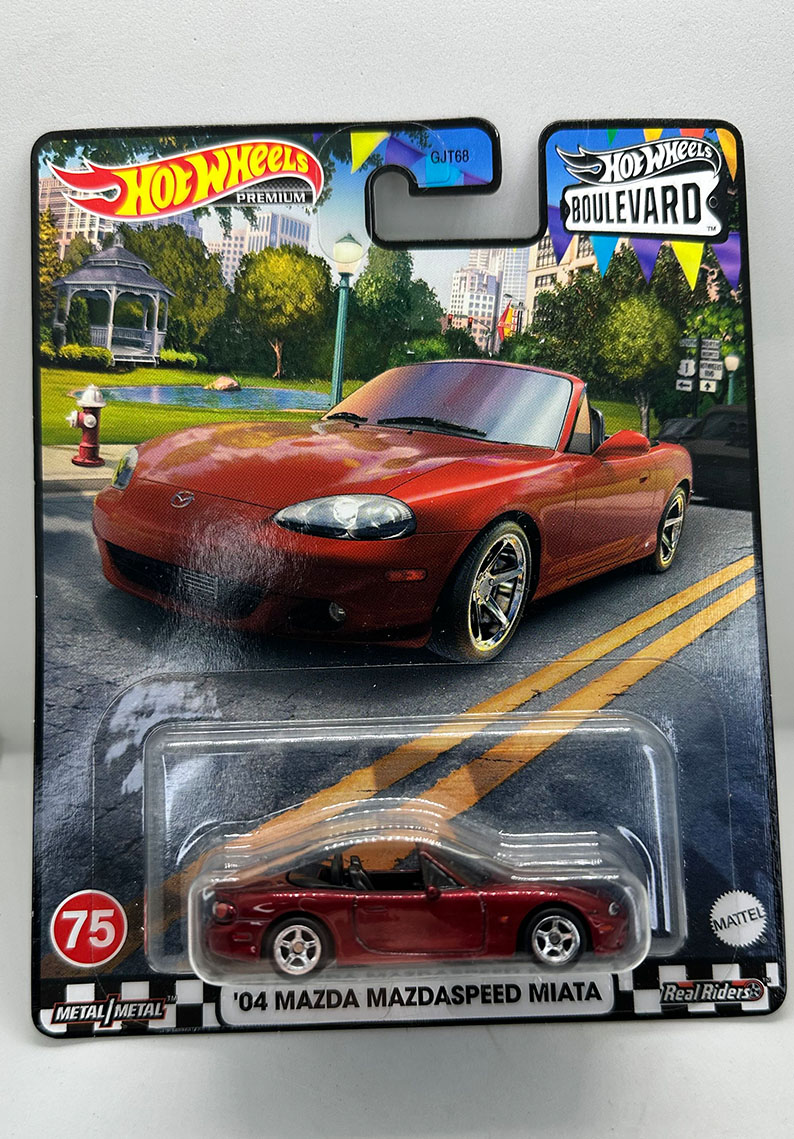 Hot Wheels Premium - 04 Mazda Mazdaspeed Miata	HKF22
