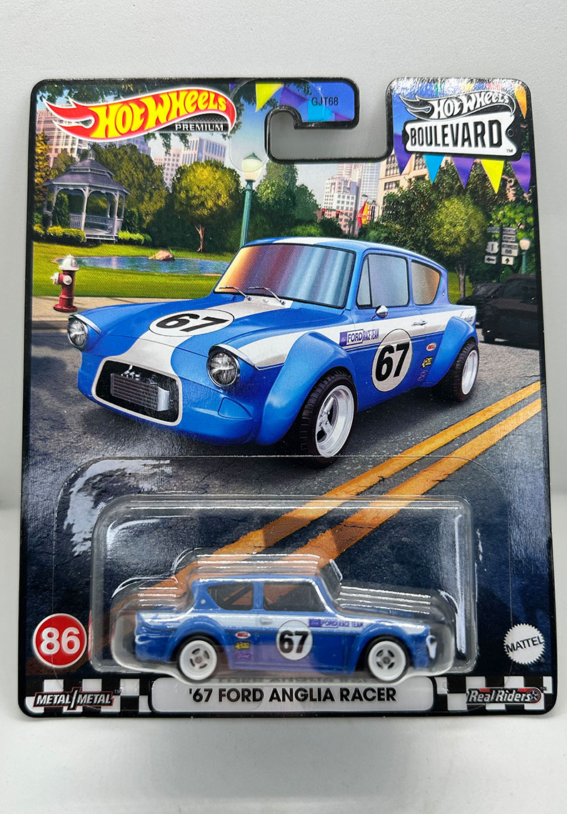 Hot Wheels Premium - 67 Ford Anglia Racer - HKF32