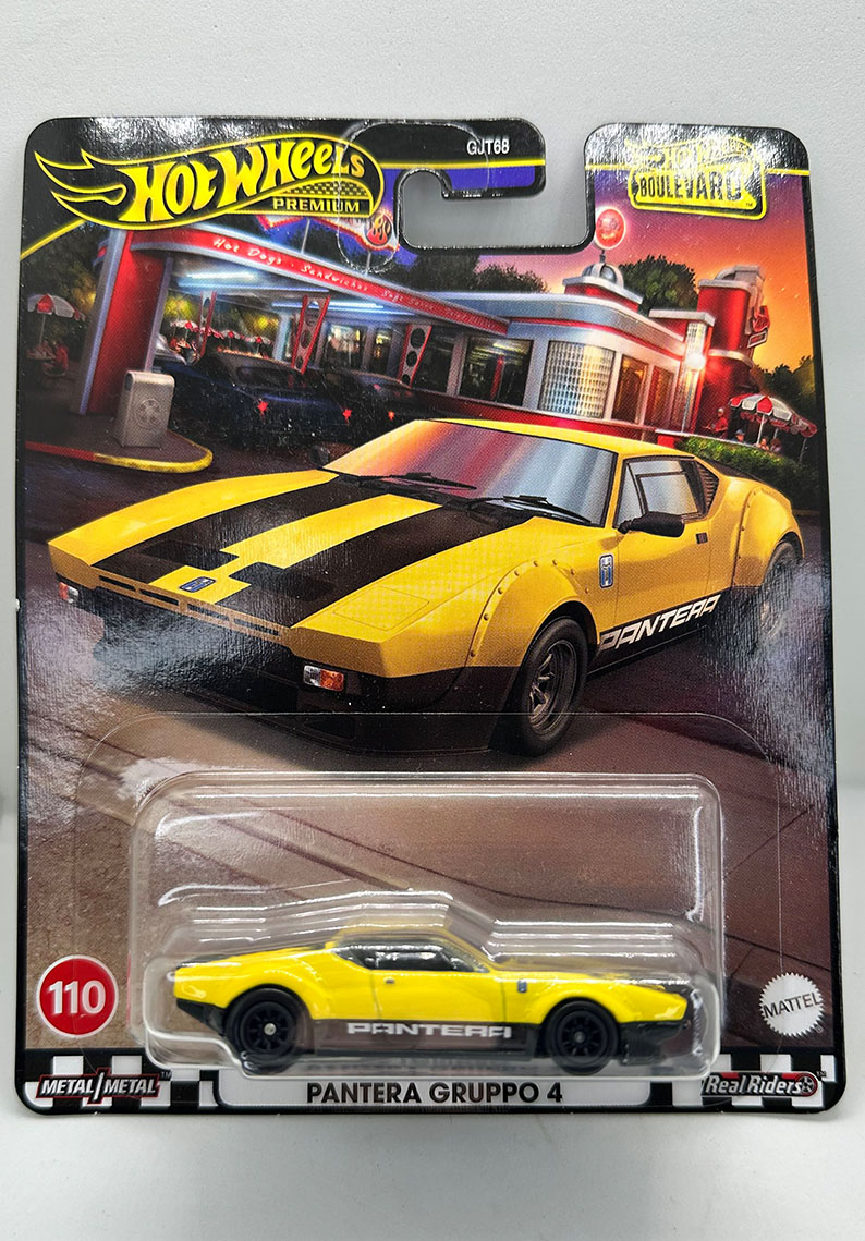 Hot Wheels Premium - De Tomaso Pantera Gruppo 4  - HRT75