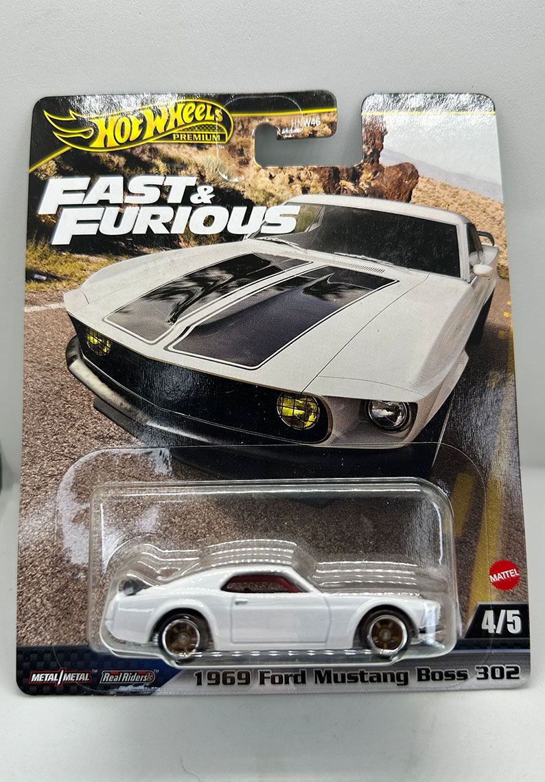 Hot Wheels Premium - 1969 Ford Mustang Boss 302 - HYP71