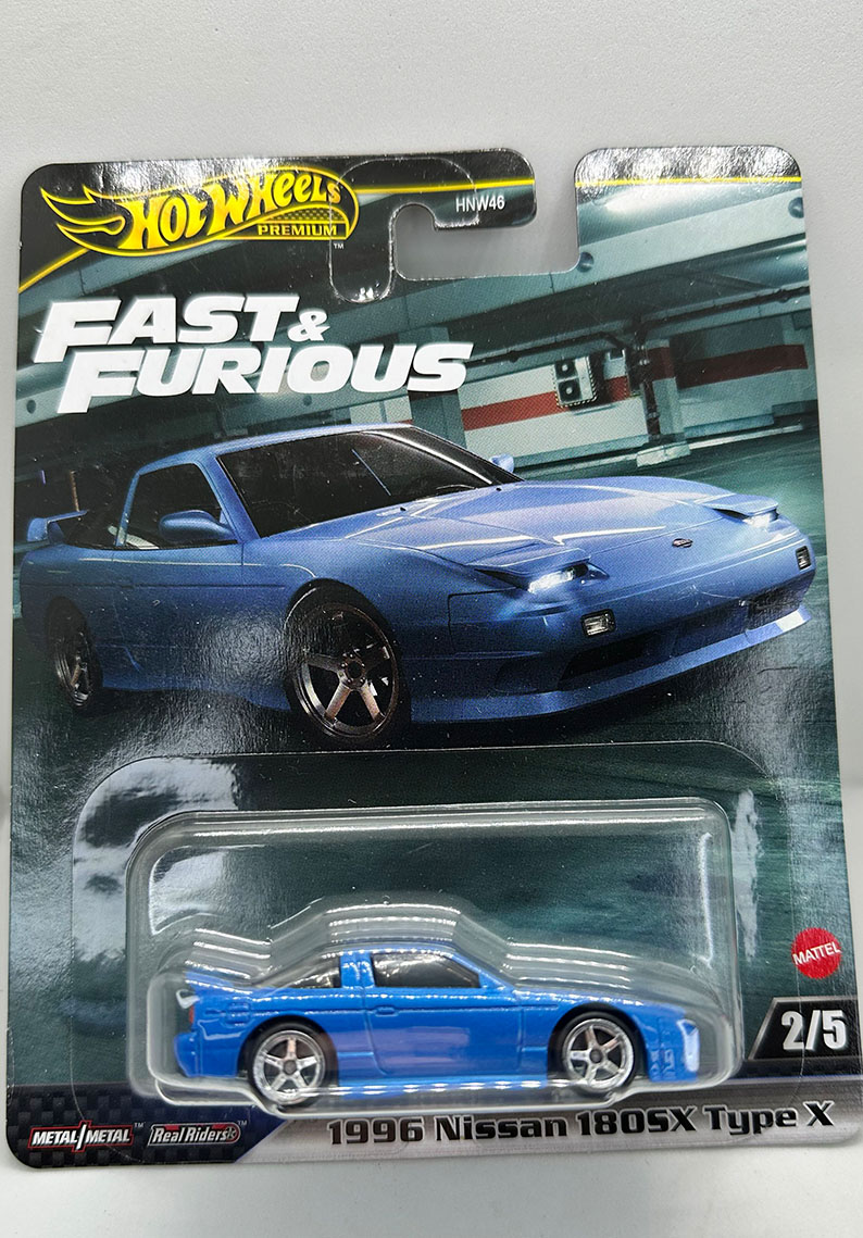 Hot Wheels Premium - 1996 Nissan 180SX Type X  - HVR62