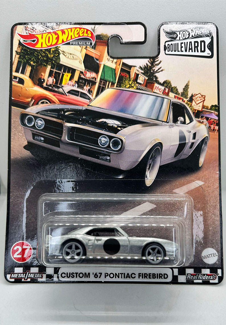 Hot Wheels Premium - Custom 67 Pontiac Firebird 	GRL98