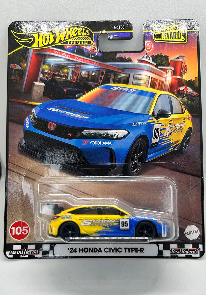 Hot Wheels Premium - 24 Honda Civic Type-R	HRT61