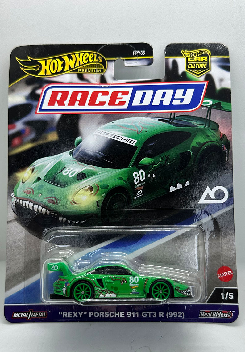 Hot Wheels Premium - Porsche 911 GT3 R (992) REXY