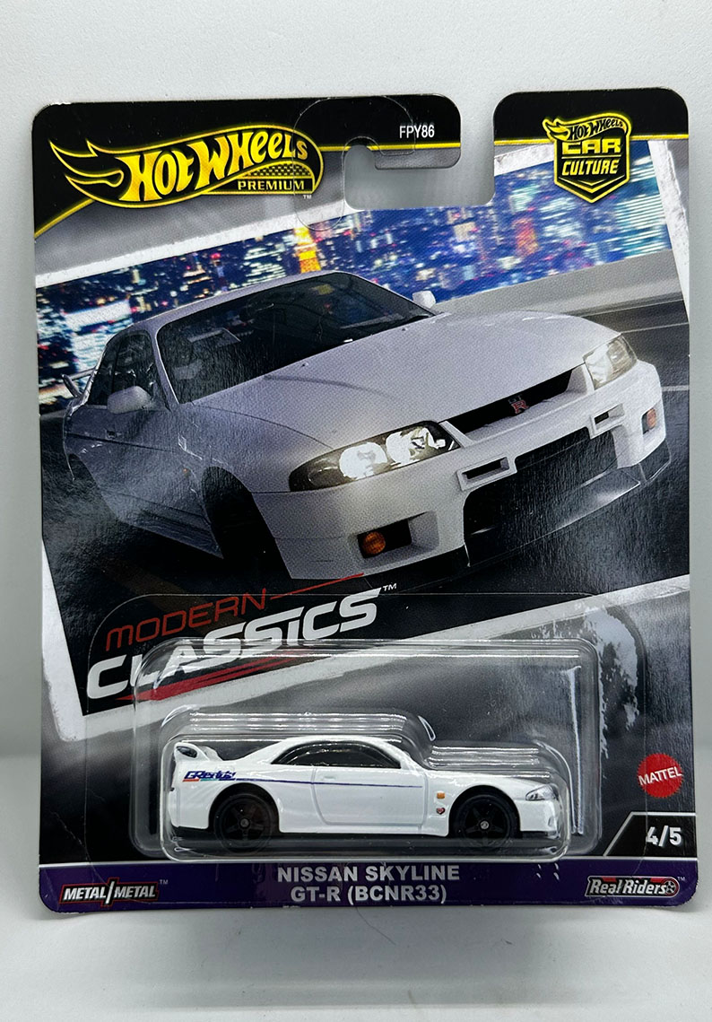 Hot Wheels Premium - Nissan Skyline GT-R (BCNR33)	HRV99