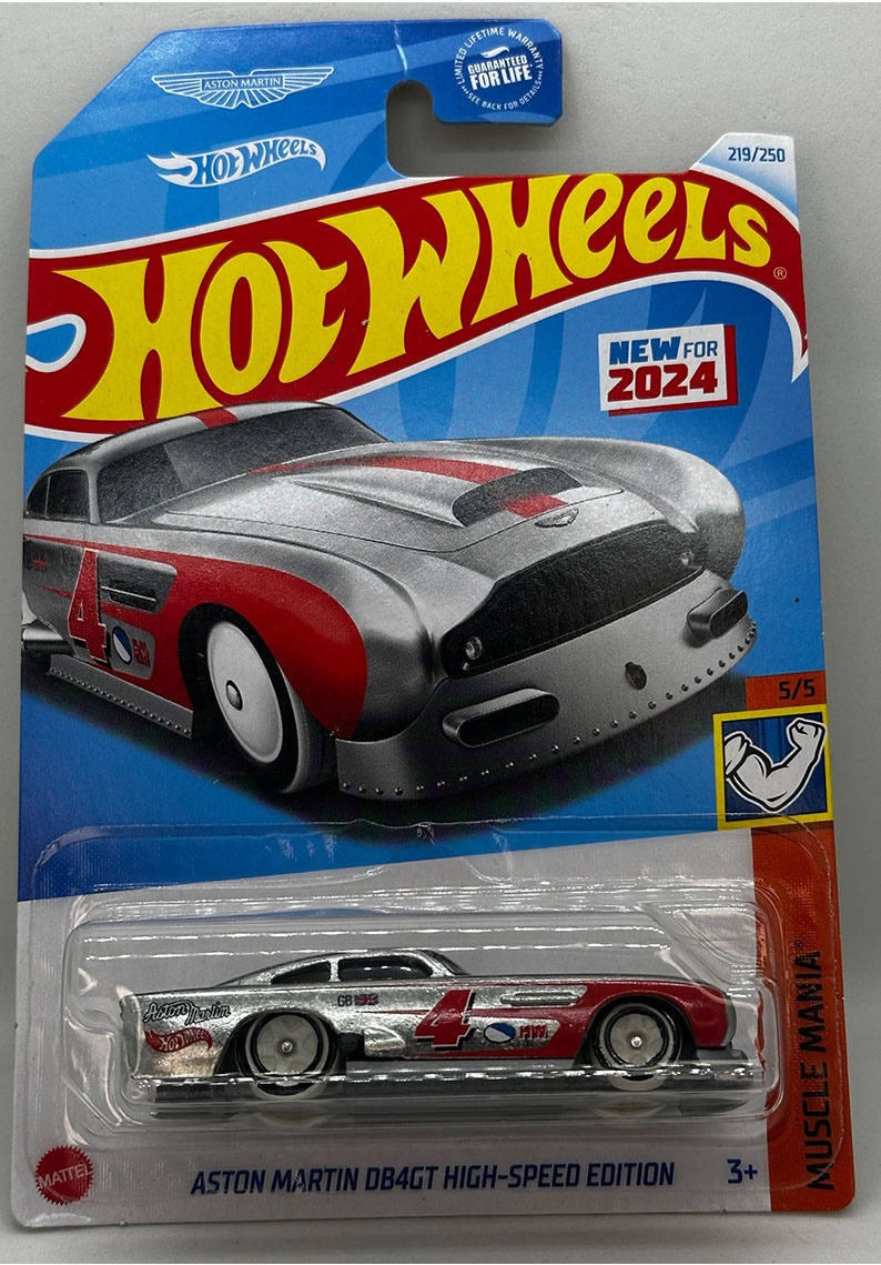 Hot wheels - ASTON MARTIN DB4GT HIGH-SPEED EDITION	HRY86