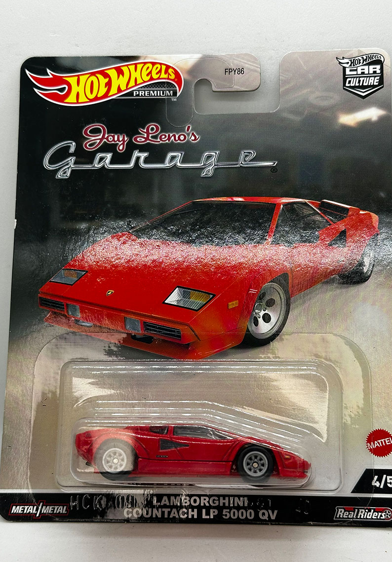Hot Wheels Premium - Lamborghini Countach LP 5000 QV HCK09