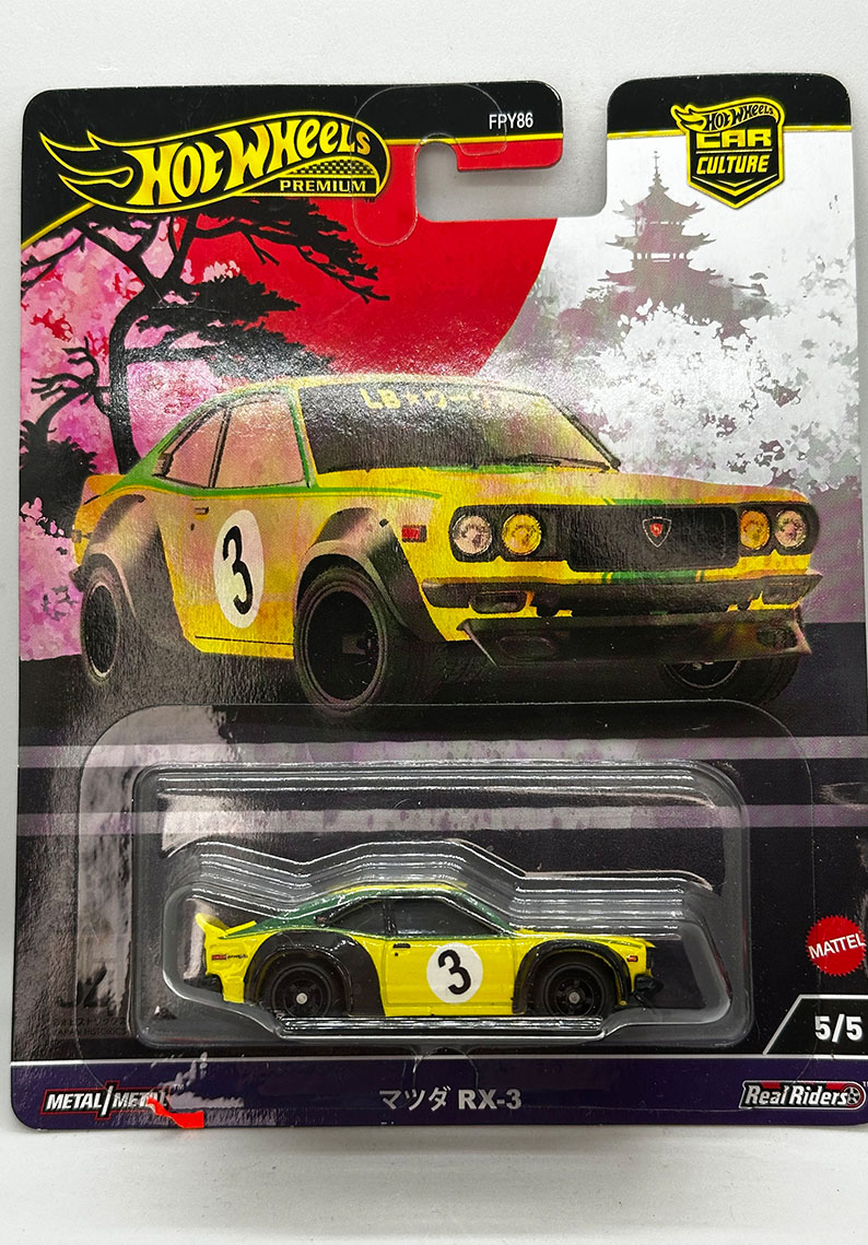 Hot Wheels Premium - Mazda RX-3	HRV84