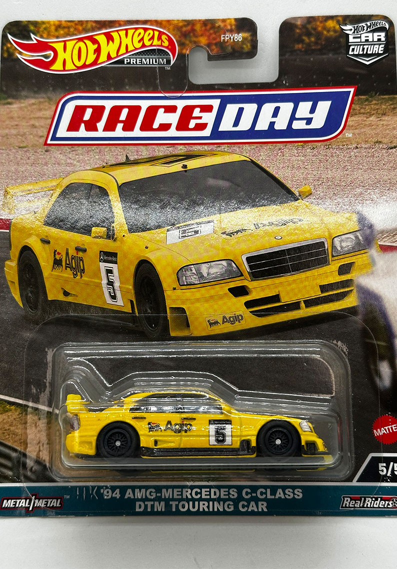 Hot Wheels Premium - 1994 AMG-Mercedes C-Class DTM Touring Car HKC62