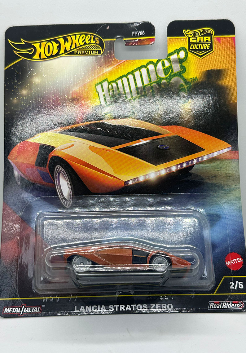 Hot Wheels Premium - Lancia Srtatos Zero	HRV77