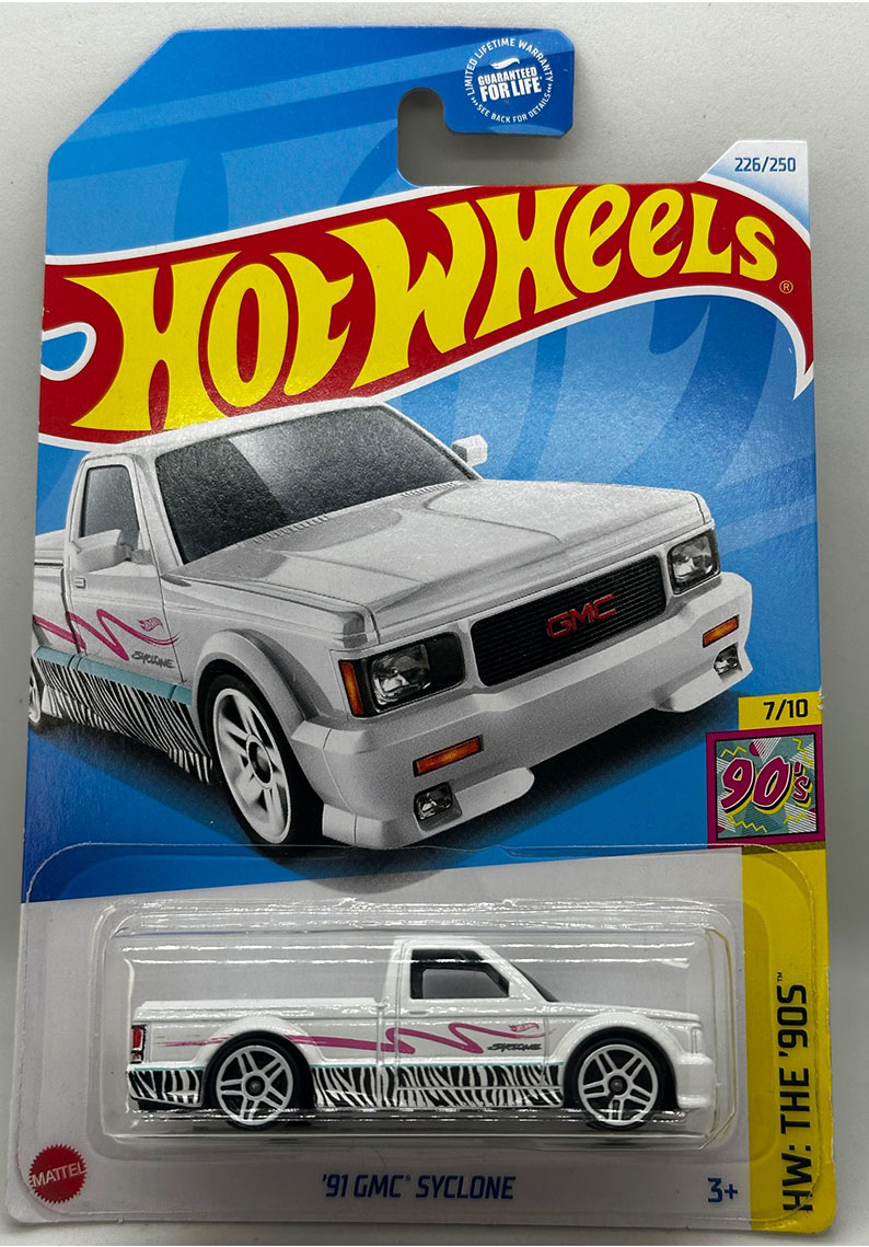 Hot wheels - 91 GMC SYCLONE	HTB10