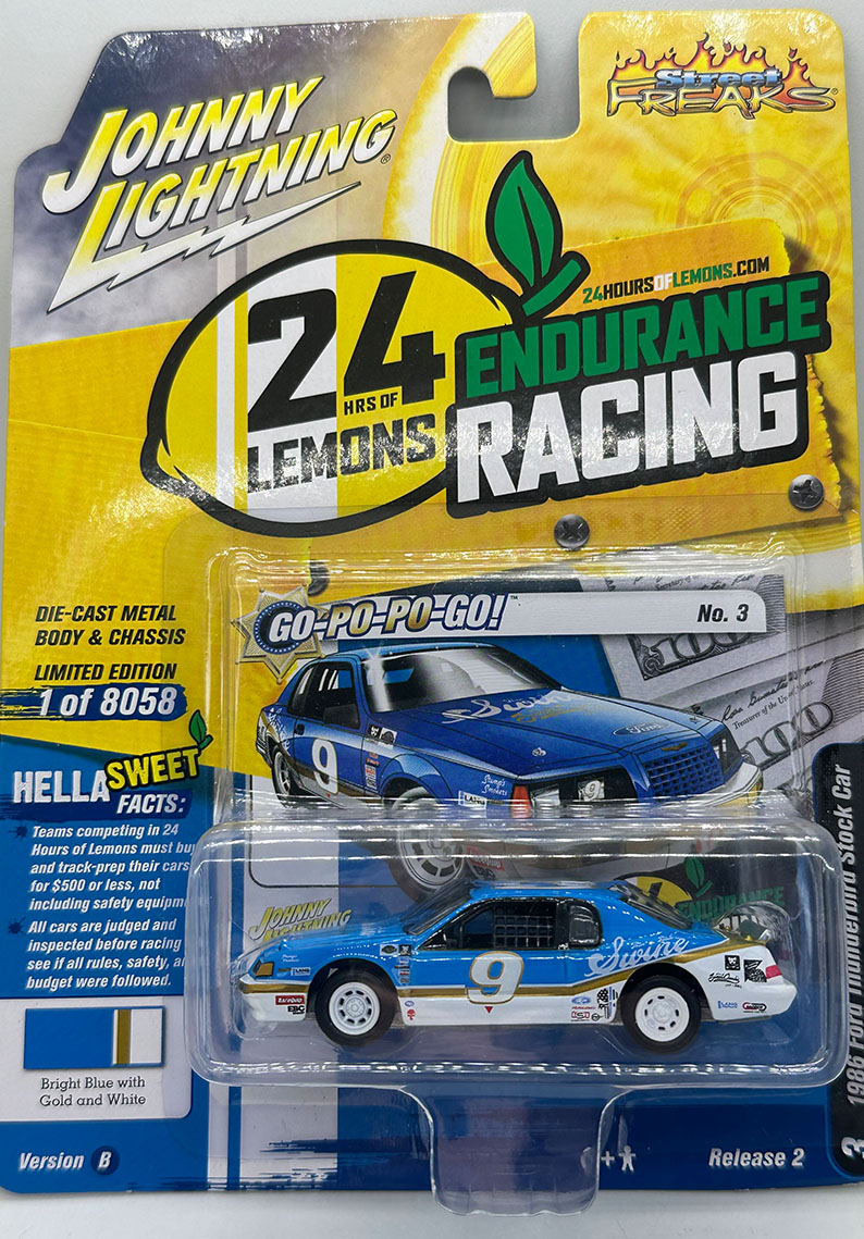 Johnny Lightning - 1986 Ford Thunderbird Stock Car	JLSF024