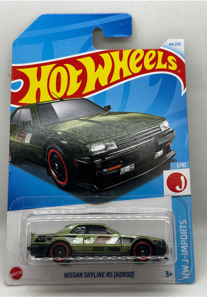 Hot wheels - NISSAN SKYLINE RS (KDR30) (GREEN)	HTD06
