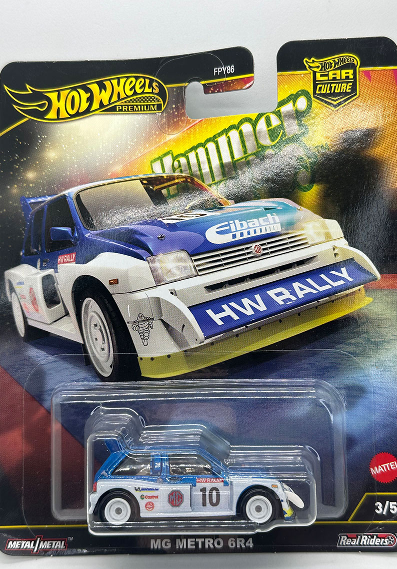 Hot Wheels Premium - MG Metro 6R4	HRW09