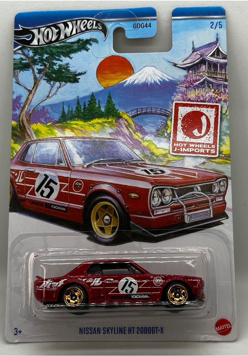 Hot wheels - NISSAN SKYLINE HT 2000GT-X	HRT01