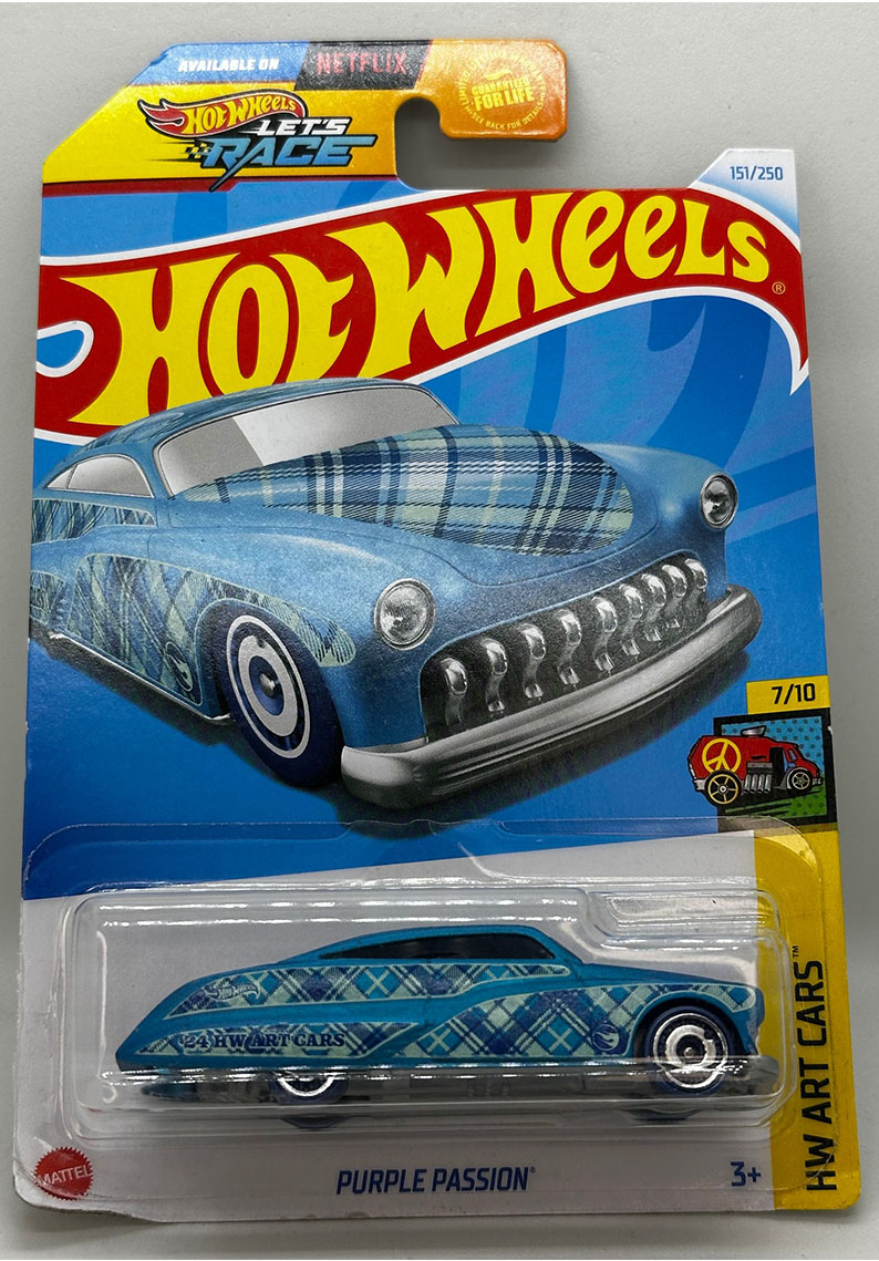 Hot wheels - PURPLE PASSION - TREASURE HUNT -	HTF22