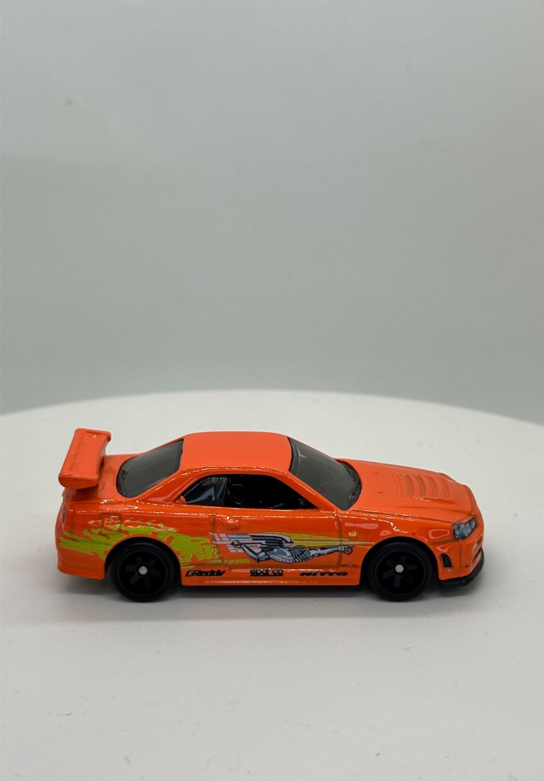 Nissan Skyline GT-R (BNR34) NARANJA - HKD21 - Fast and the Furious
