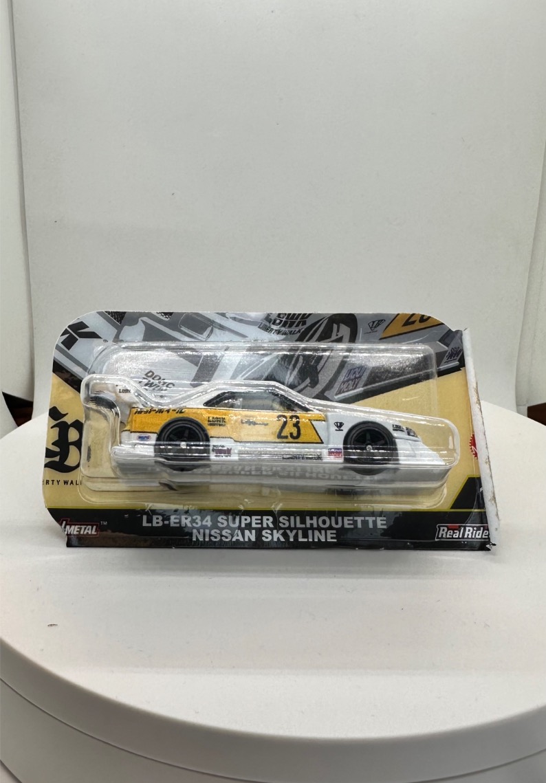 LB-ER34 Super Silhouette Nissan Skyline (MEDIO BLISTER) - JBK59
