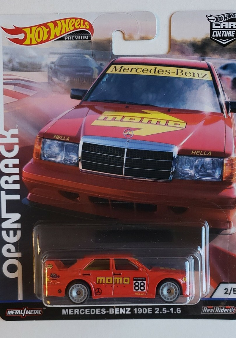 Hot Wheels Premium - Mercedes-Benz 190E 2.5-1.6	FYN61 - BLISTER ROTO