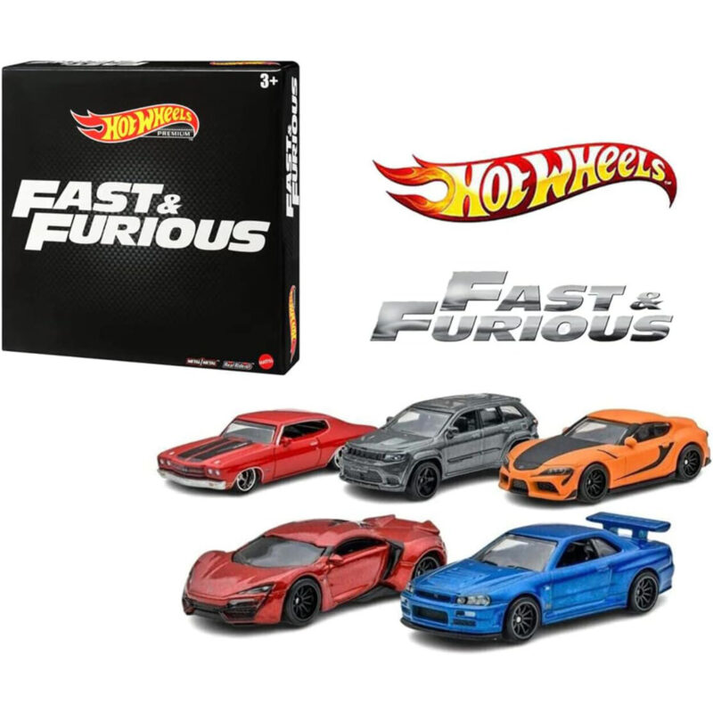 Hot Wheels Premium - Fast & Furious Premium Collector Bundle - HJC15