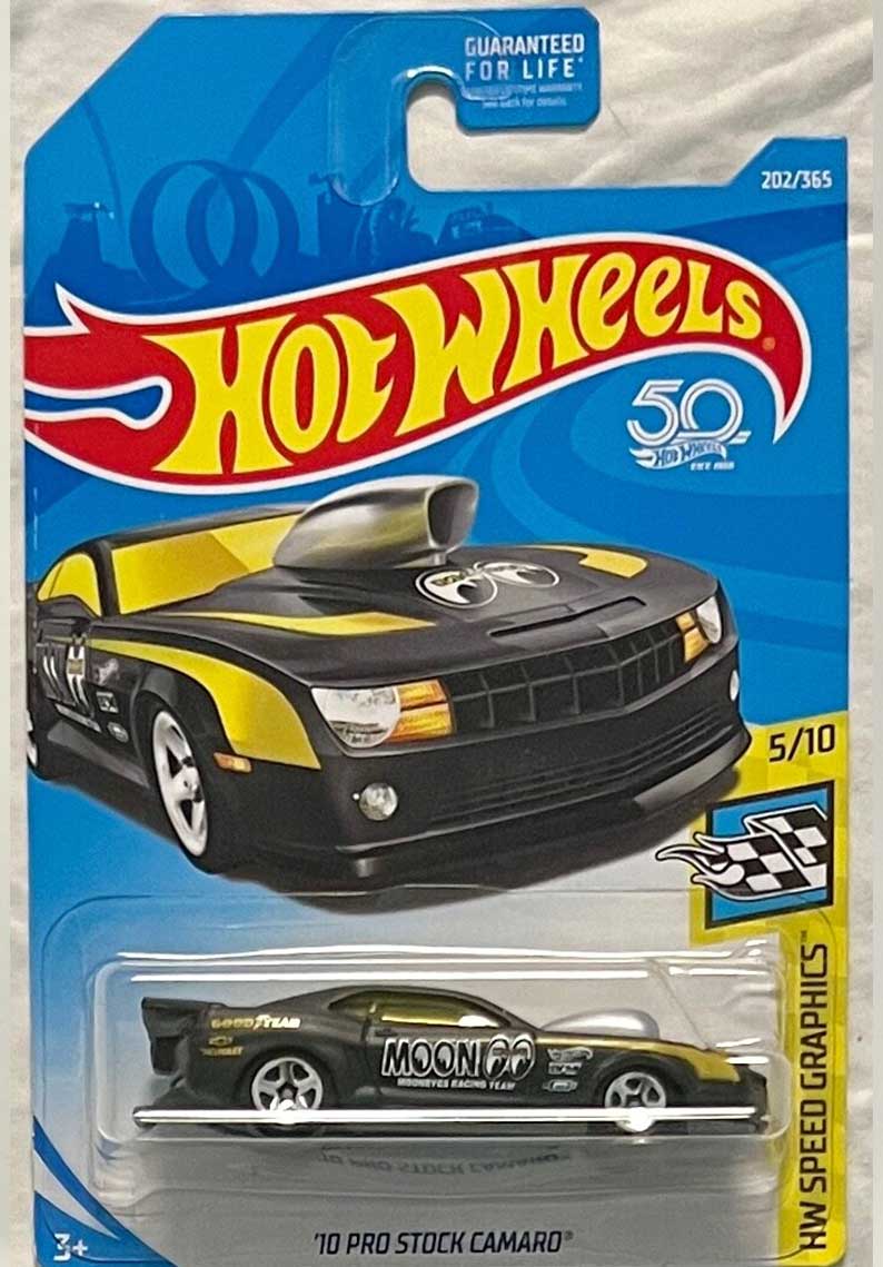 Hot wheels - 10 PRO STOCK CAMARO	FKC12
