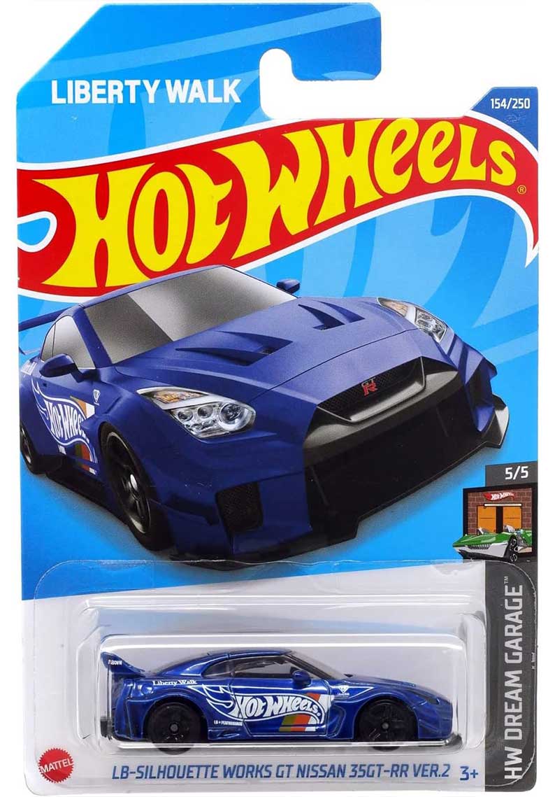 Hot wheels - LB-SILHOUETTE WORKS GT NISSAN 35GT-RR VER.2 (DARK BLUE)	HCT99