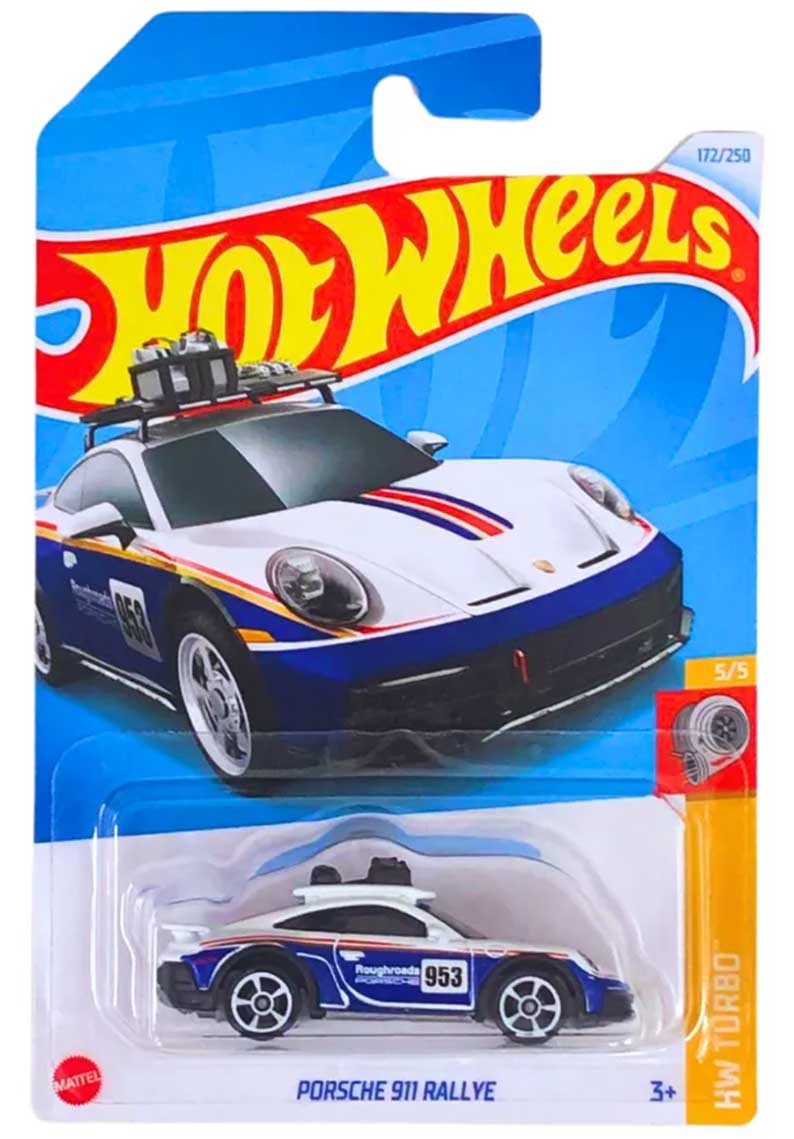Hot wheels - Porshe 911 Rallye	HRY70