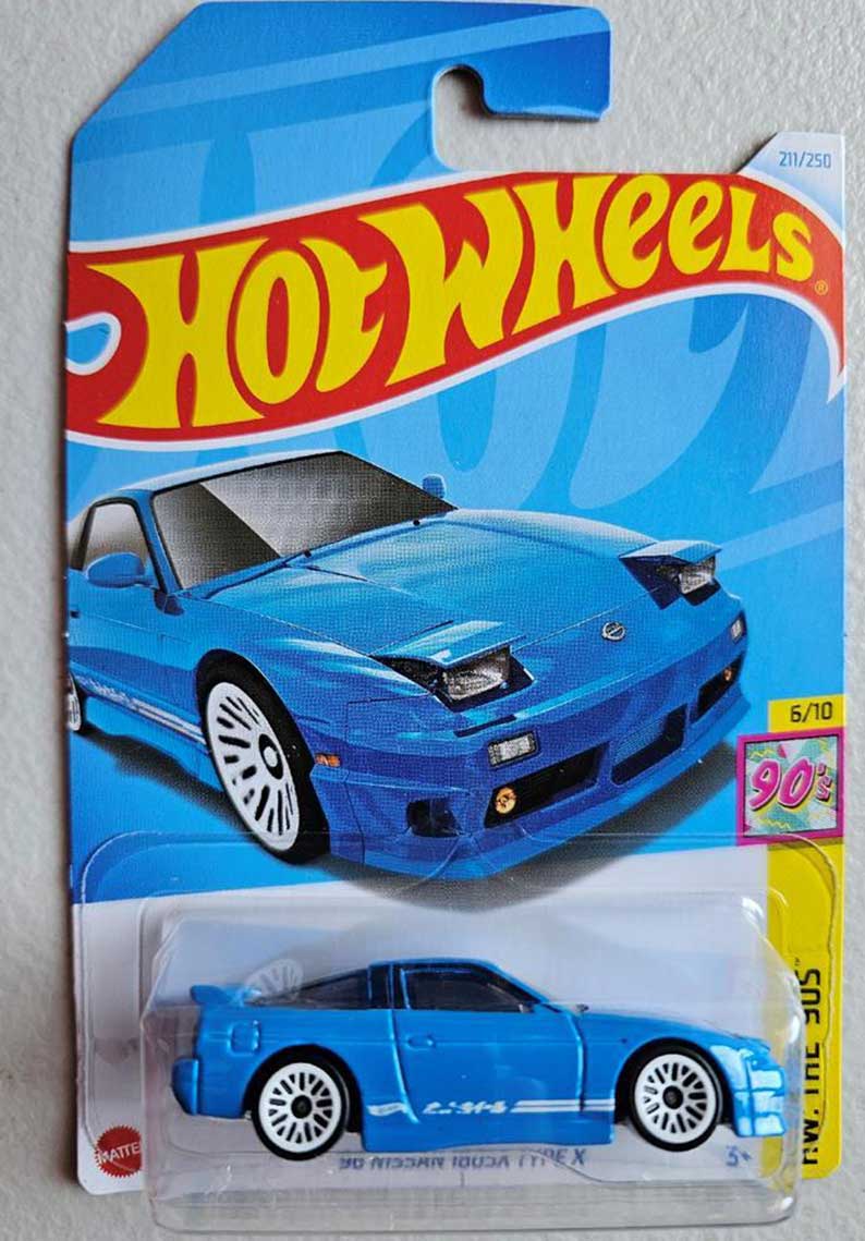 Hot wheels - 96 NISSAN 180SX TYPE X	HTB08