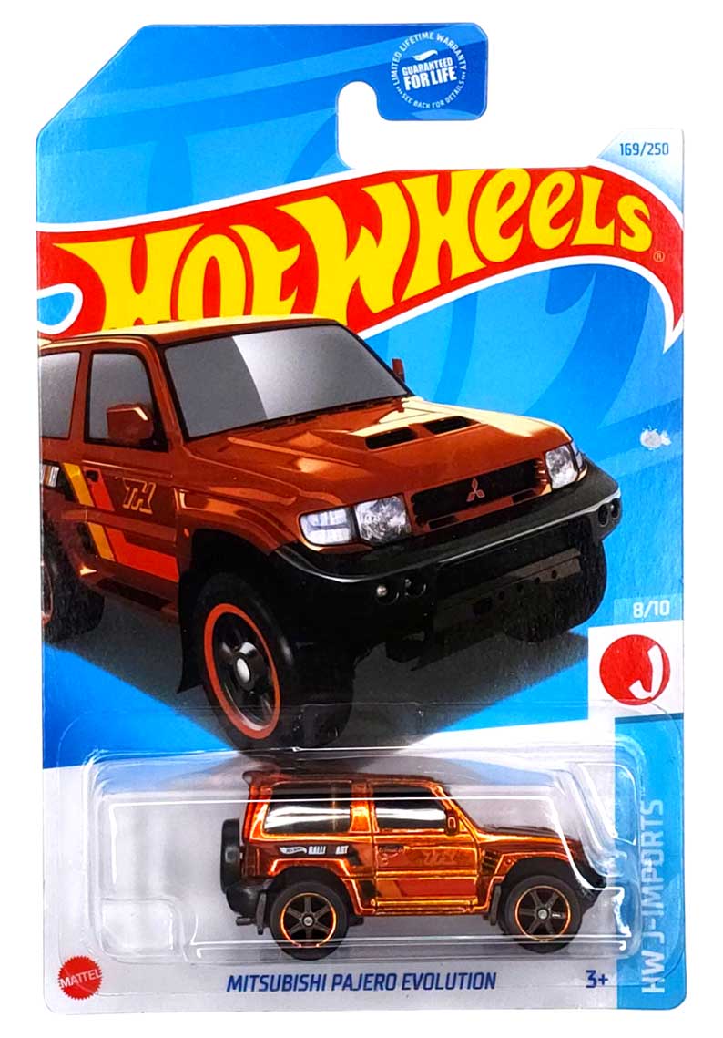 Hot wheels - MITSUBISHI PAJERO EVOLUTION - STH - HTF38