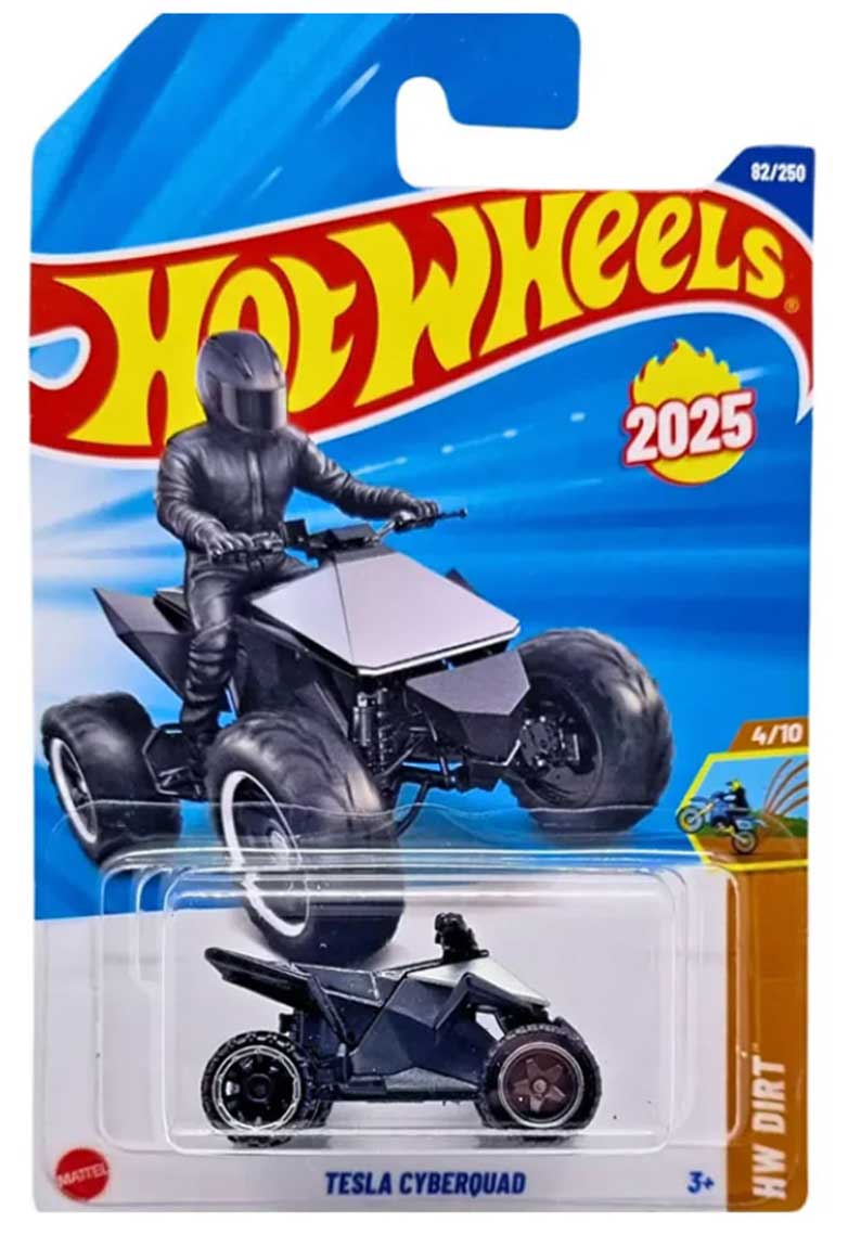 Hot wheels - TESLA CYBERQUAD	HYW31