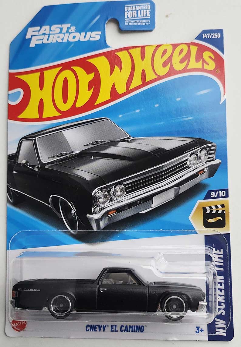 Hot wheels - 1967 EL CAMINO FAST & FURIOUS	HYY83