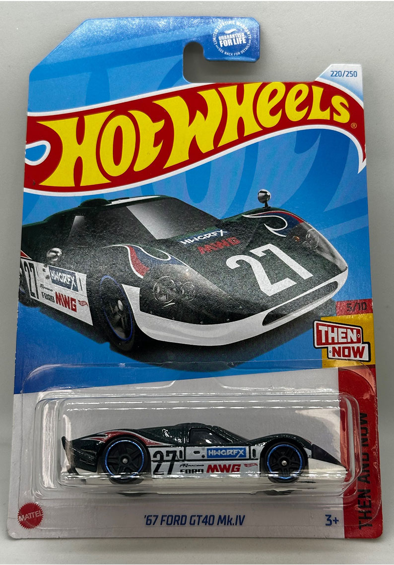 Hot wheels - 67 FORD GT40 MK.IV	HTC69