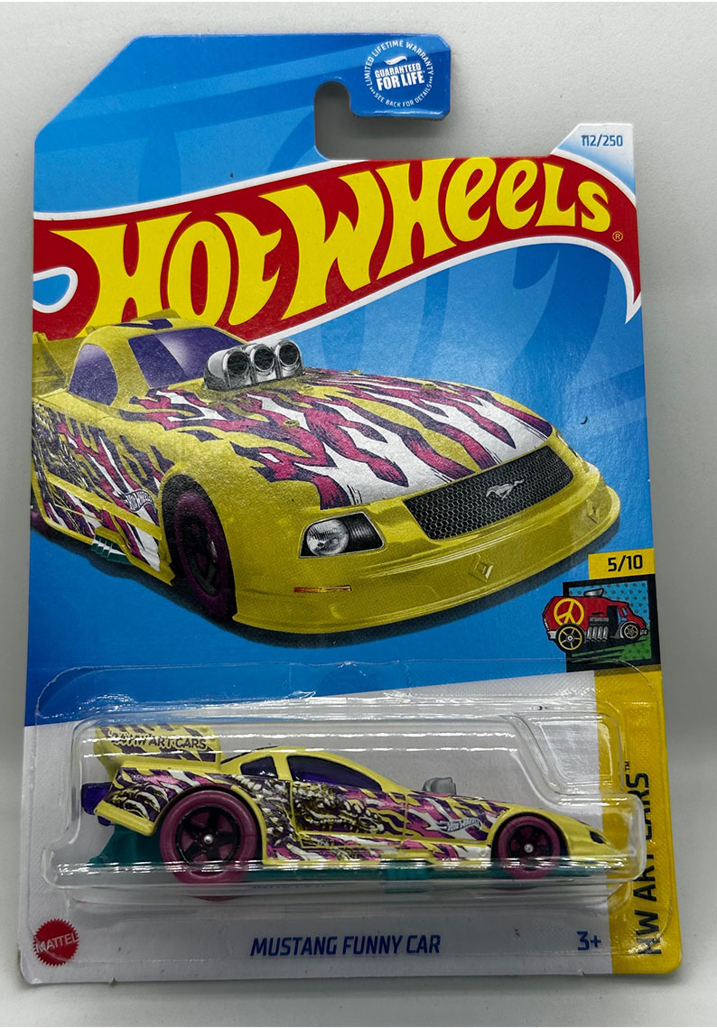 Hot wheels - MUSTANG FUNNY CAR	HTD55