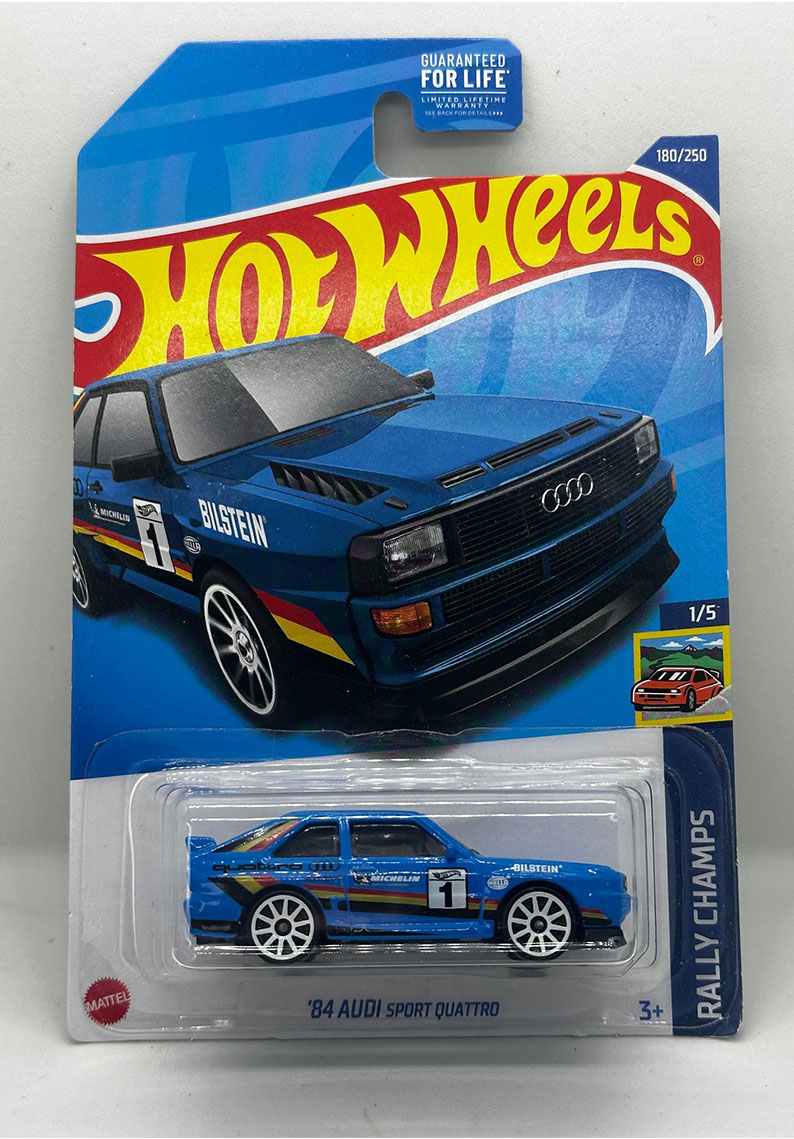 Hot wheels - 84 AUIDI SPORTS QUATTRO	HCX60