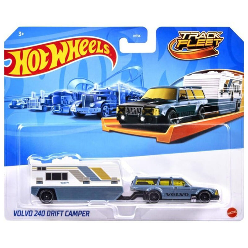 Hot Wheels Track Fleet Volvo 240 Drift Camper