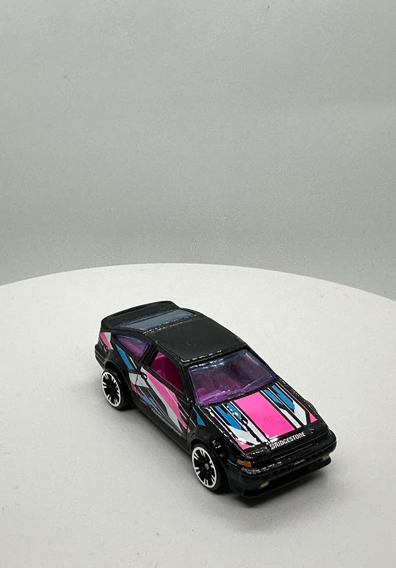 Hot wheels - Toyota Corolla - Neon - Basico - Suelto - 169