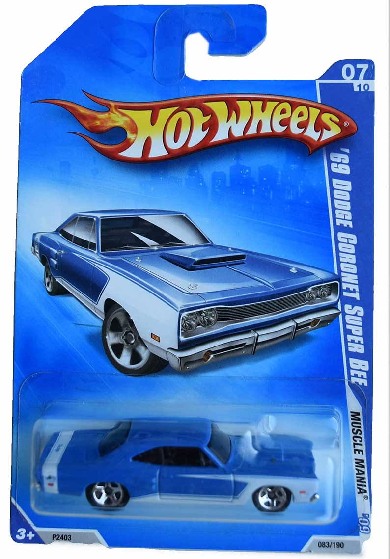 Hot wheels - 69 Dodge Coronet Super Bee 2403