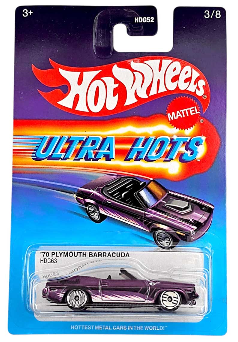 Hot wheels - 70 Plymouth Barracuda HDG63 ULTRA HOTS