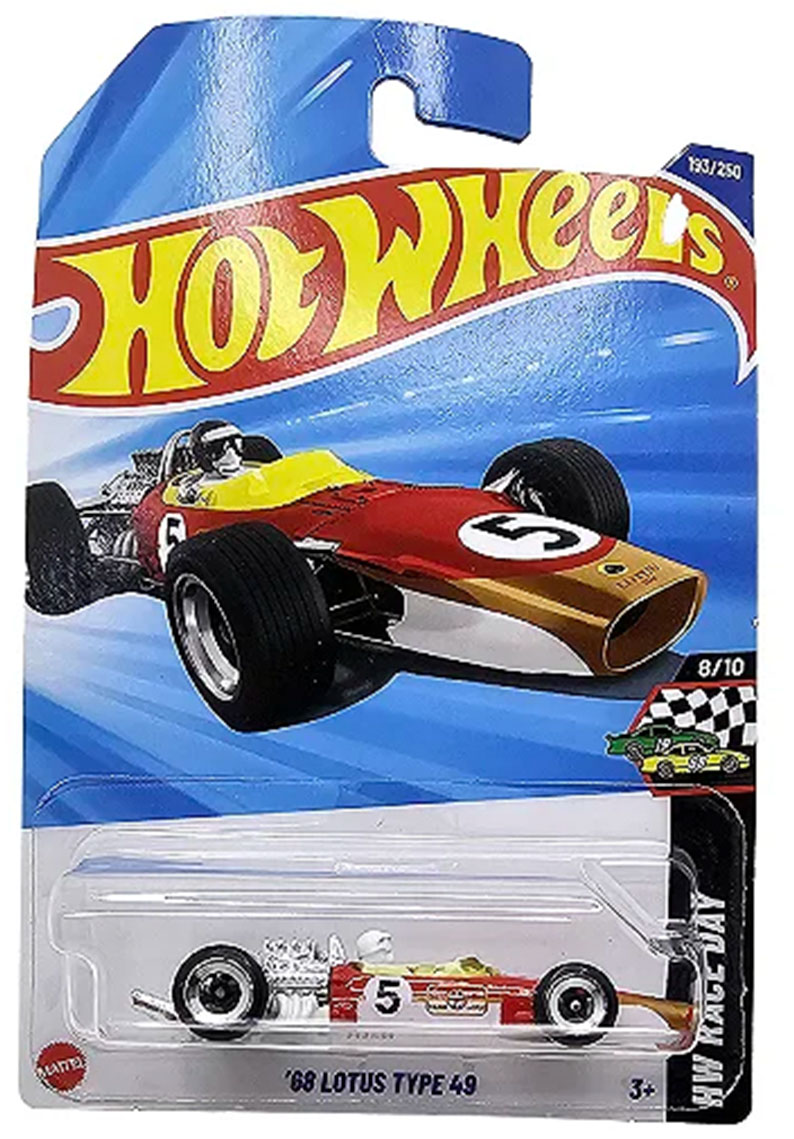 Hot wheels - '68 LOTUS TYPE 49 ROJO - HYX18