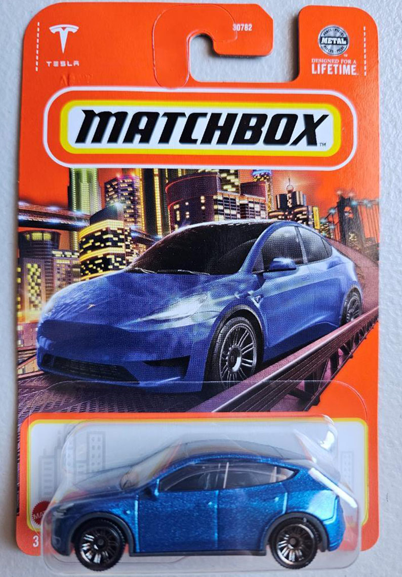 MATCHBOX - TESLA MODEL Y - HVL46