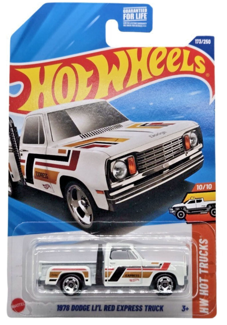 Hot wheels - 1978 DODGE LI'L RED EXPRESS (BLANCO) - JBB03