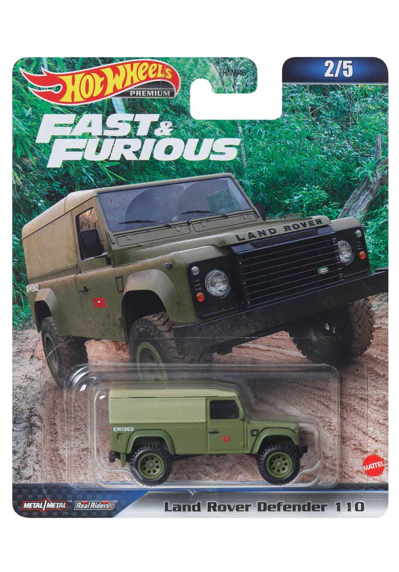 Hot Wheels Premium  -  Land Rover Defender 110 - HKD26 Fast and Furious