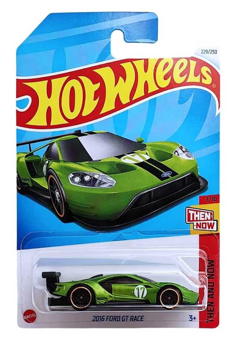 Hot Wheels - 2016 Ford GT Race VERDE - HTC71